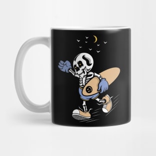 Surf and skull Mug